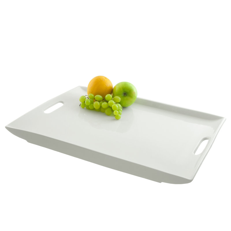 Plateau rectangulaire avec poignées 19,875 po Whittier