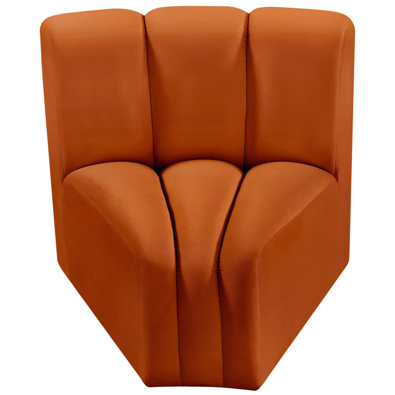 Chaise d'appoint Holdina, Cognac