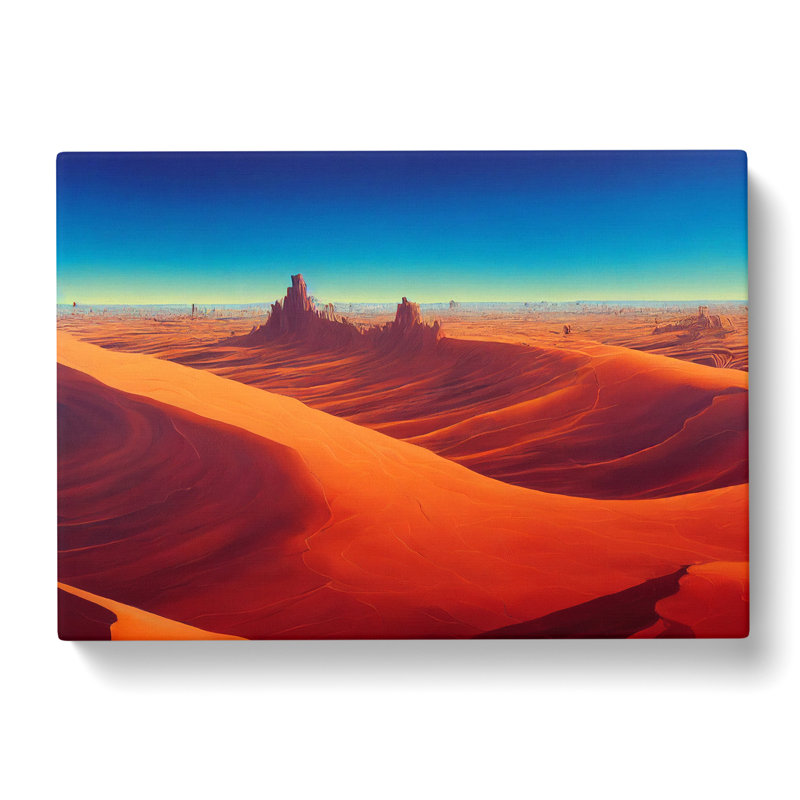 A Pure Desert - Wrapped Canvas, 40cm H x 60cm W x 3cm D