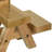 Wood Hanging Squirrel Feeder