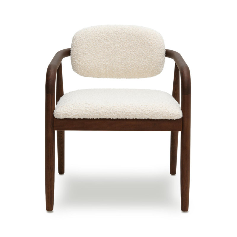 Alan Cream Boucle Dining Chair