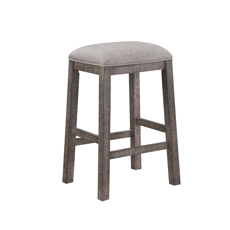 Delver Backless Saddle Bar/Counter Stool, Bar Stool (30" Seat Height)