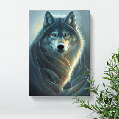 Winter Wolf - Wrapped Canvas