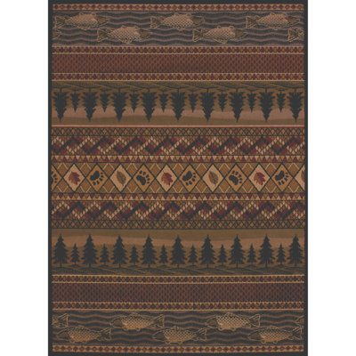 Sayre Animal Print Indoor Rug