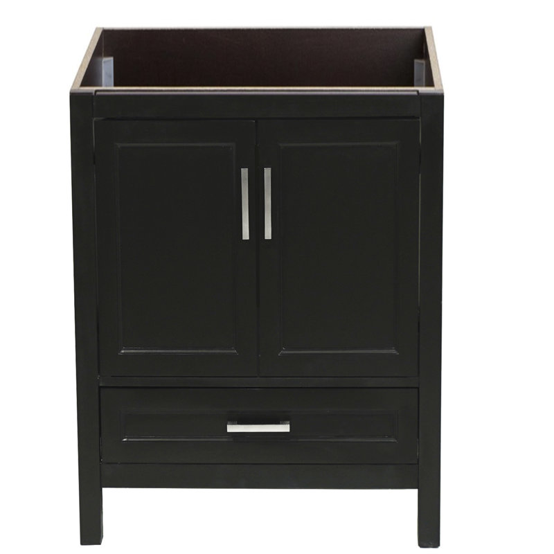 Base de meuble-lavabo simple 25 po Aldino, Espresso