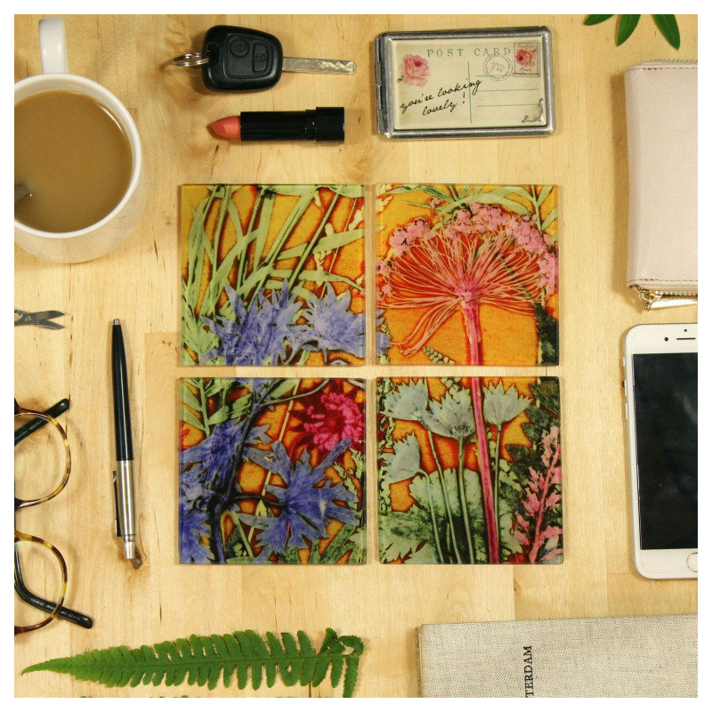 Sorenson Glass Square 1 Piece Coaster