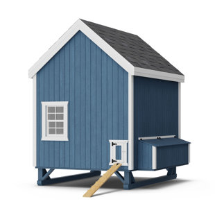 Colonial Gable Wood Chicken Coop