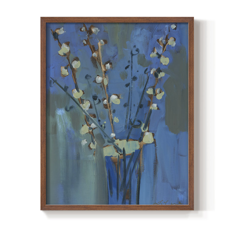 Winter Willow II, reproduction encadrée - bois massif, Brun, H 14 po x l 11 po
