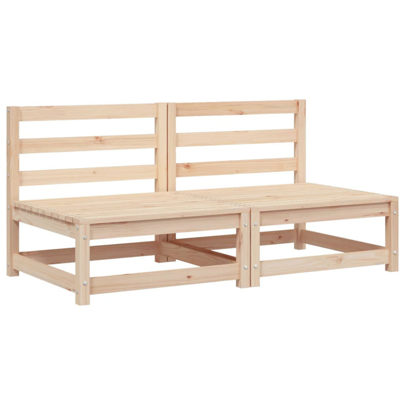 Canny 70cm Wide Rectangle Patio Sofa, Natural