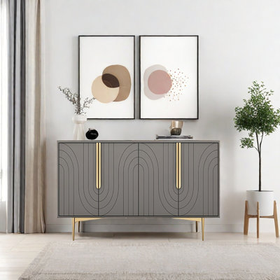 Modern Minimalist Light Luxury Sideboard Cabinet by Ruthber Solutions