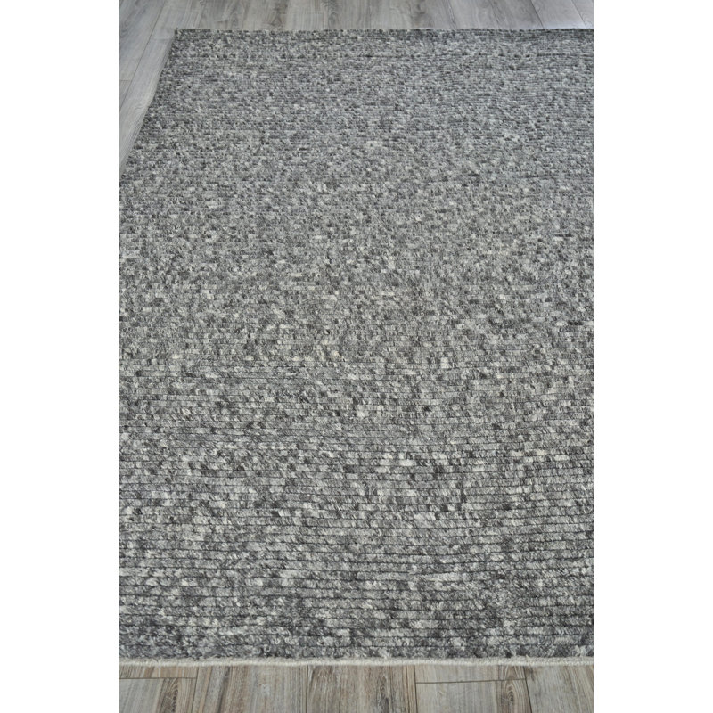 Kaza Wool Striped Area Rug, Rectangle 10' x 14'