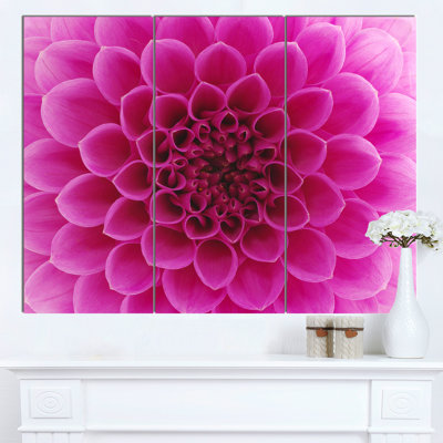 « rose foncé abstract fleur abstract pétales », ensemble de 3 reproductions de photos sur toiles tendues, set’dark rose, pétales abstraites, ensemble de 3 impressions sur toiles tendues