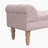 Averleigh Button-Tufted Upholstered End Of Bed Bench With Rolled Arms And Turned Wood Legs-117216281