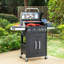 Barbecue au propane liquide à 4 brûleurs Alphamarts
