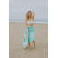  Serviette de plage Flamingo turque, 100% coton résistant au sable, mince et légère, 68 po x 35 po-1954615942