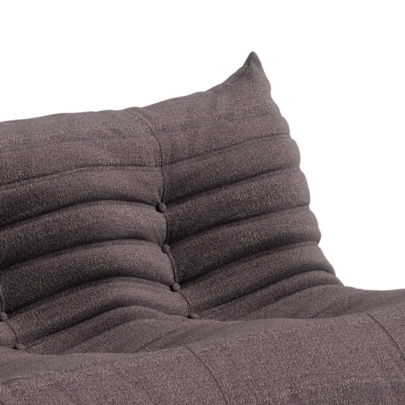 Lazy Sofa, Upholstered Armless Sofa, Fireside Bean Bag Chair Lounger,  Compression Floor Sofa Modern Comfy Bean Bag Sofa Couch in Multiple Colors for Living Room Bedroom Apartment