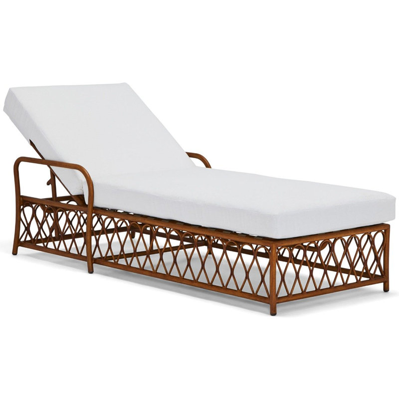 Chaise longue, Lin pierre, Noir texturé