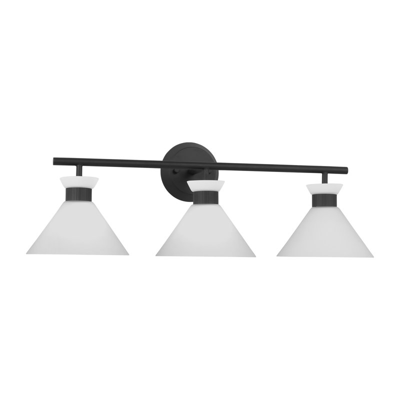 Éclairage pour meuble-lavabo Belcarra, Nuit noire, 3