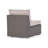 Hastyer Wicker Outdoor Armless Lounge Chair-668826939