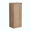 Armoire de salle de bain latérale, portes à fermeture douce, conception à fixation flottante