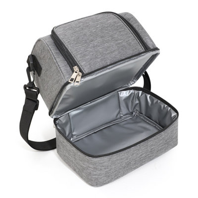 Water Bottle Insulating Lunch Bag With Waterproof Double Layer For Bento Milk Bottle And Meal Boxes Cooler Bag