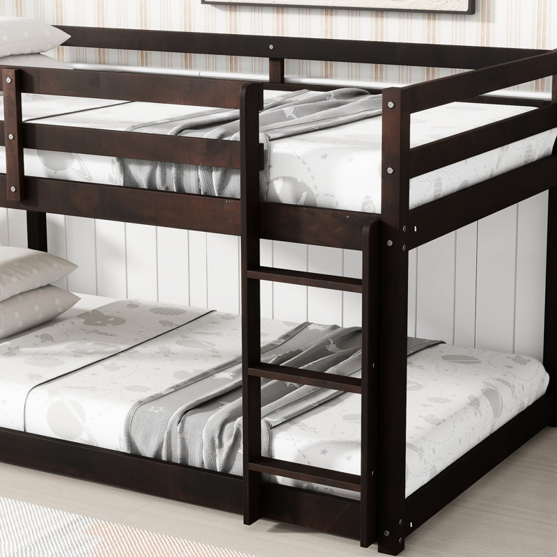 Solid Rubber Wooden Twin Over Loft Bed In . Space Solution For Bedrooms. Convenience. And Long-Lasting. Assembly Kit Included With , Made From Wood. Maximize Space. Reliable. Required