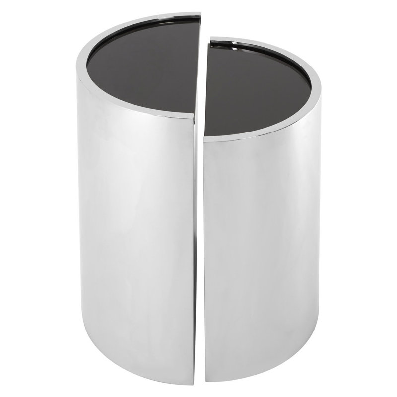 Aguayo Glass Top Block Nesting Tables