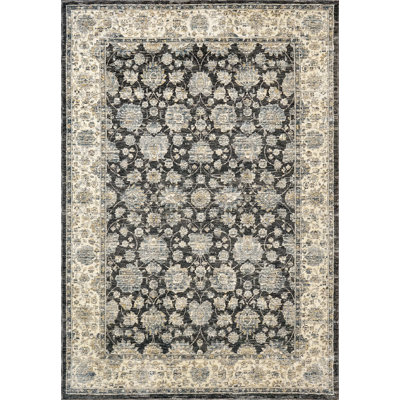 Tapis gris foncé Ngo