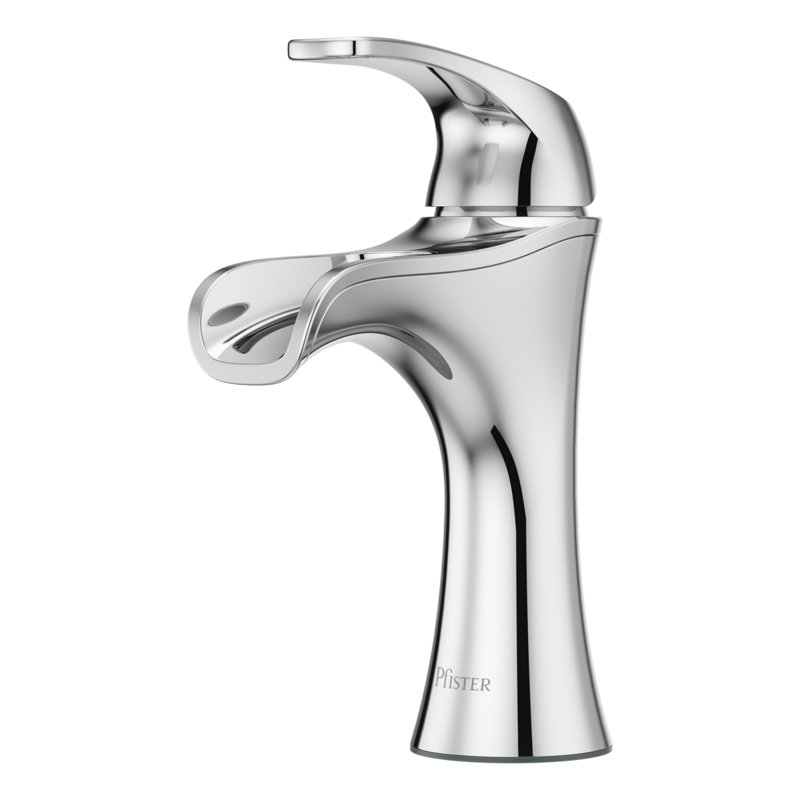 Jaida Centerset Single hole Bathroom Faucet with Drain Assembly, Polished Chrome