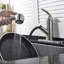 Robinet de cuisine rétractable à poignée simple avec accessoires