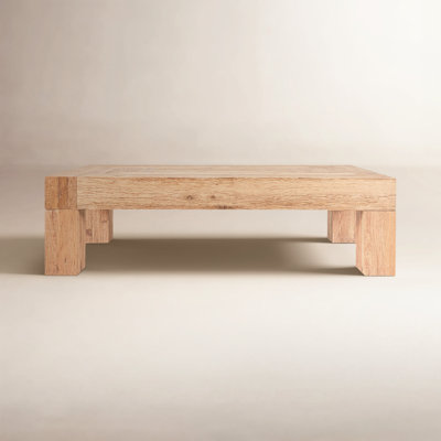 Adams 60" Oak Coffee Table