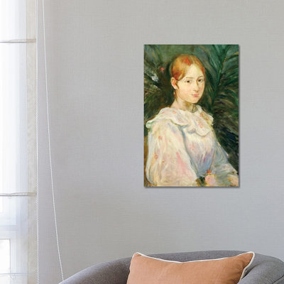 Alice Gamby by Berthe Morisot - Wrapped Canvas Painting