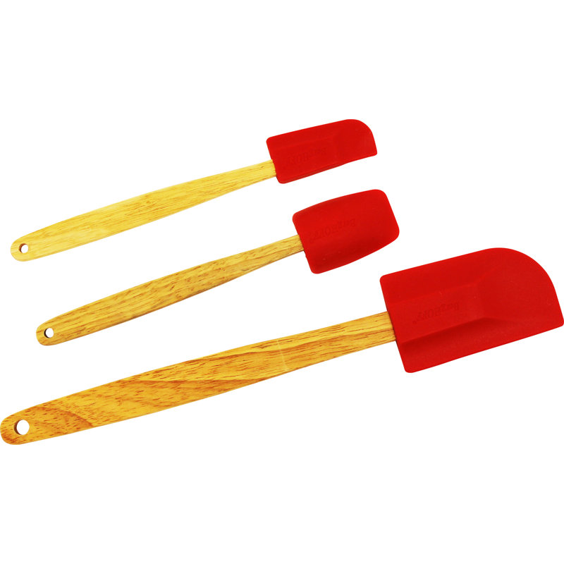 BergHOFF Silicone 3pc Spatula Set