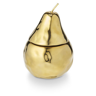 Bougie poire épicée en céramique