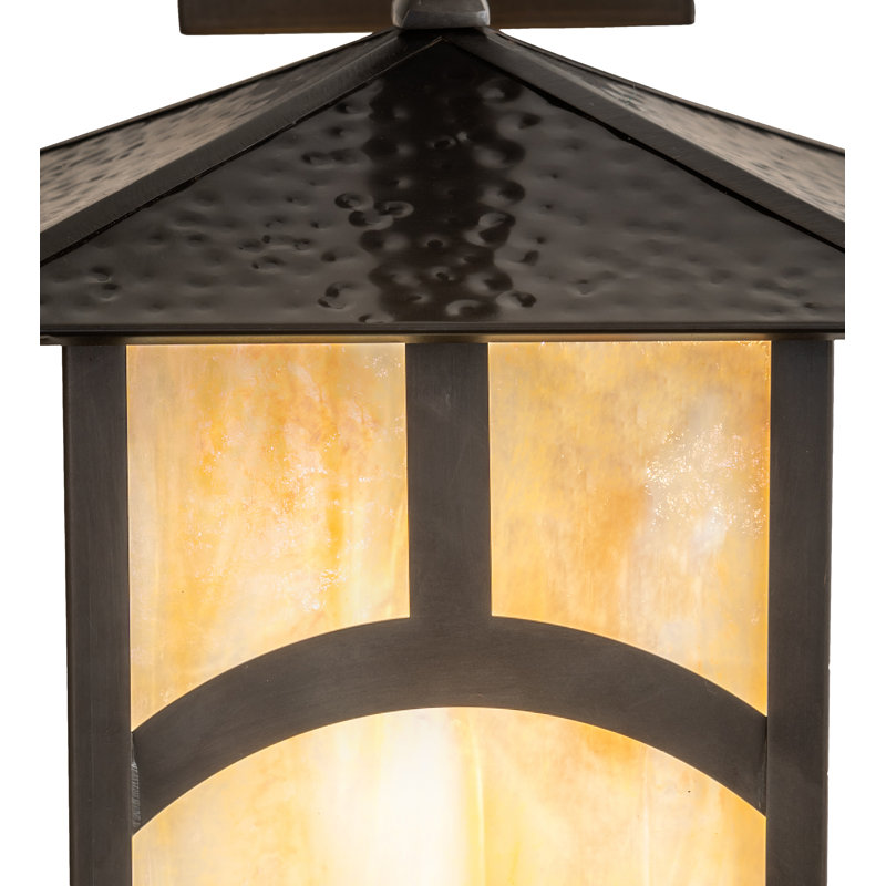 Rustic Lodge Solid Brass Armed Sconce