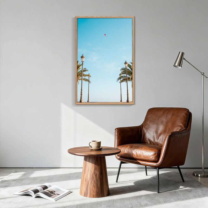 Ensemble de 1 tableau sur toile « Cerf-volant céleste », H 36 po x l 24 po, Naturel