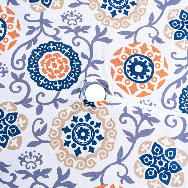 Charif Geometric Shapes Water Repellent Tablecloth, 180cm W x 180cm L