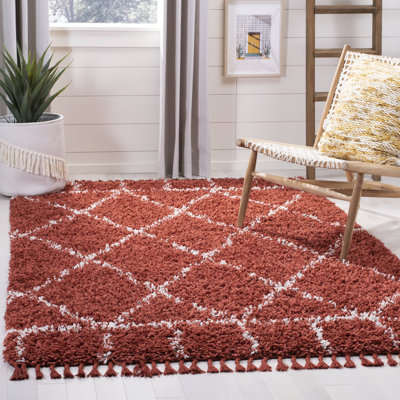 Chrisley Pro Lux Shag 400 Performance Geometric Rug