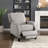 Push Back Reclining Chair with Chenille Fabric, Self-Reclining Motion, and Transitional Style for Modern Living Rooms-173714629