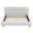 Contemporary Low Profile Upholstered Bed