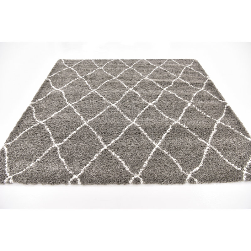 Reardon Geometric Indoor Rug, Square 8'
