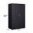Metal Storage Cabinet With Locking Doors And Adjustable Shelf, Folding Filing Storage Cabinet, Living Room Storage Cabinet-825600779