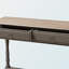 Console en bois à 2 tiroirs et 1 tablette Glenita, H 33,29 po x l 43,19 po x P 13,58 po Glenita