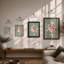Koi Harmony Modern - Framed Print-1390937585-1390937597