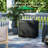 Devoko 22'' W 32 Gallons Water Resistant Resin Lockable Deck Box in Black