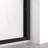 44-48"x72" Aluminum Frame Double Sliding Shower Door,Bypass Bathroom Sliding Door with Premium 5/16" (8mm) Clear Tempered Glass, Black Hardware Sliding Glass Shower Enclosure,Matte Black Finished
