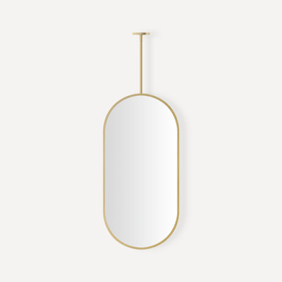 Hanging Pill Framed Mirror