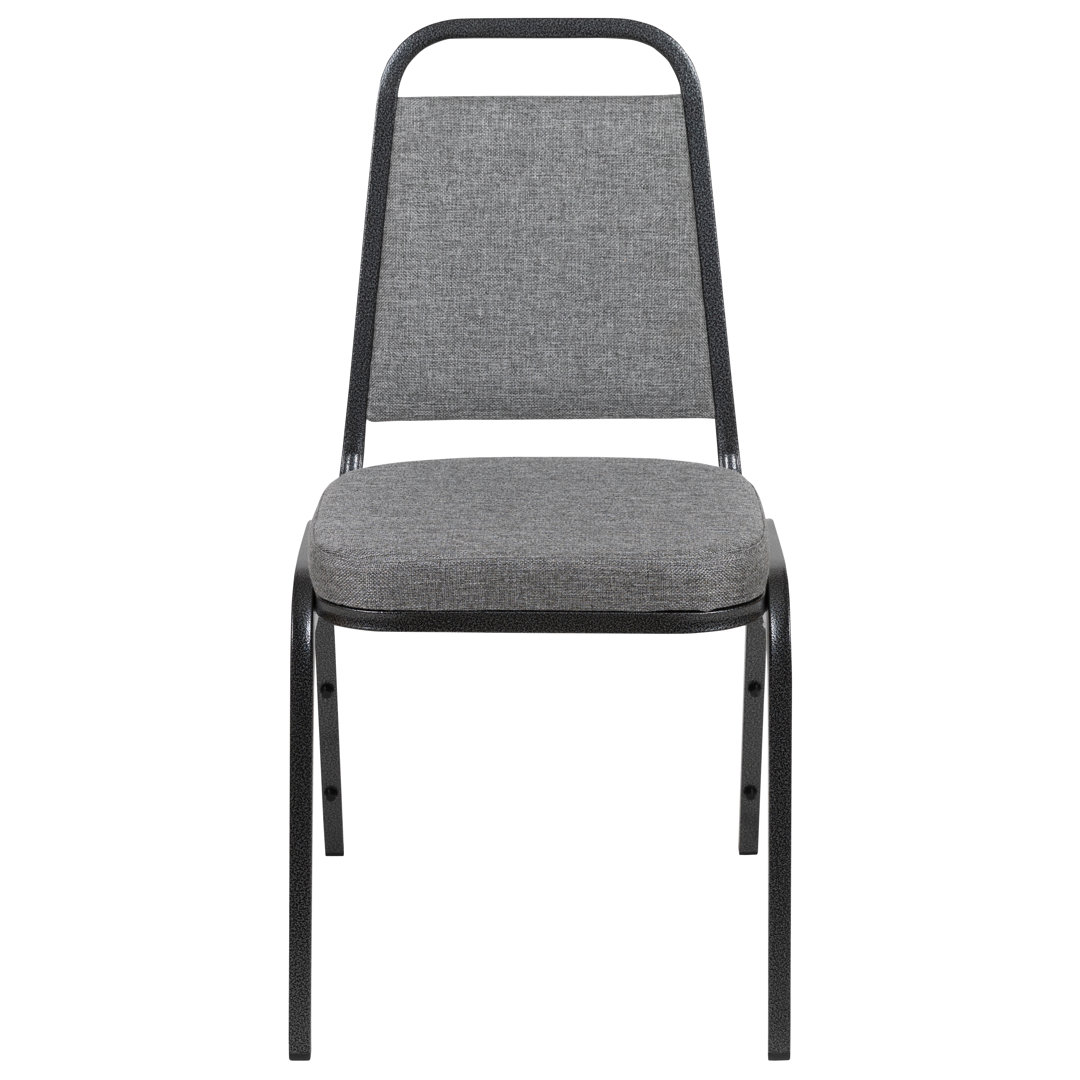 Amaya Trapezoidal Back Stacking Banquet Chair with 2.5" Thick Seat Flash Furniture