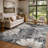 Machine Washable Indoor/Outdoor Chantille ACN2933 Floral Rug-128960756