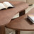 2-Piece Modern Irregular Shape Nesting Coffee Table Set, Easy Assembly for Living Room and Office, Walnut Finish-730347443